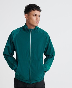 Superdry Sky Chaser Cagoule Férfi Kabát MélyTürkiz | SLYVG5340